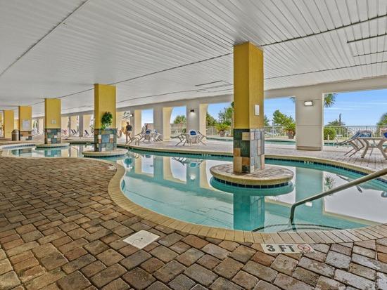 Camelot by the Sea indoor pools and lazy river
