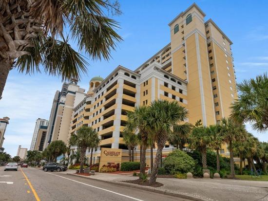 Camelot by the Sea Myrtle Beach Location front exterior